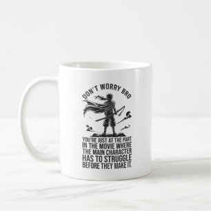 Struggle Before You Make It - Anime Motivational Coffee Mug