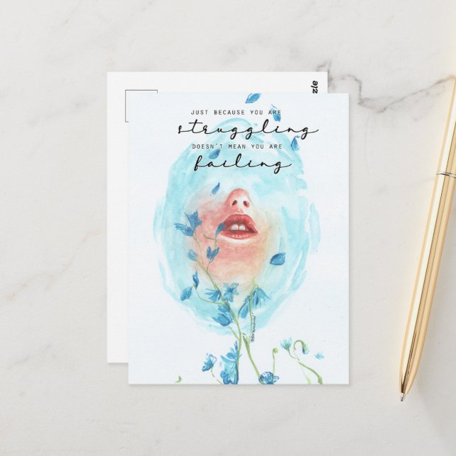 Struggle- DNM Postcards (Front/Back In Situ)