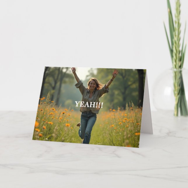 STRUGGLE IS DONE THINKING OF YOU CARD (Front)