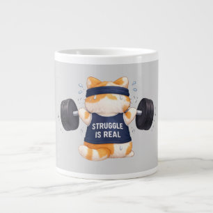 Struggle is Real Large Coffee Mug