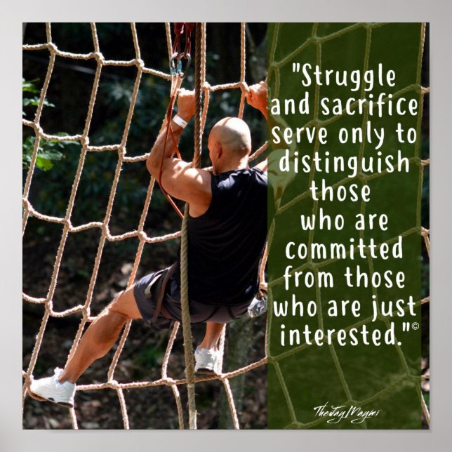 "Struggle" Poster (Front)