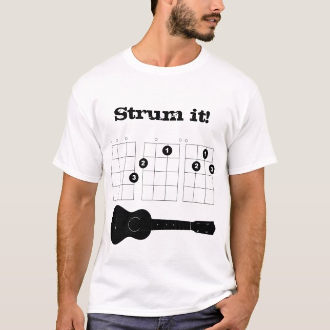 Strum it! T-Shirt (Front)