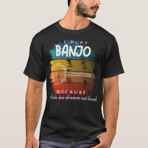 Strumming Dreams: Banjos Melodic Reverie T-Shirt