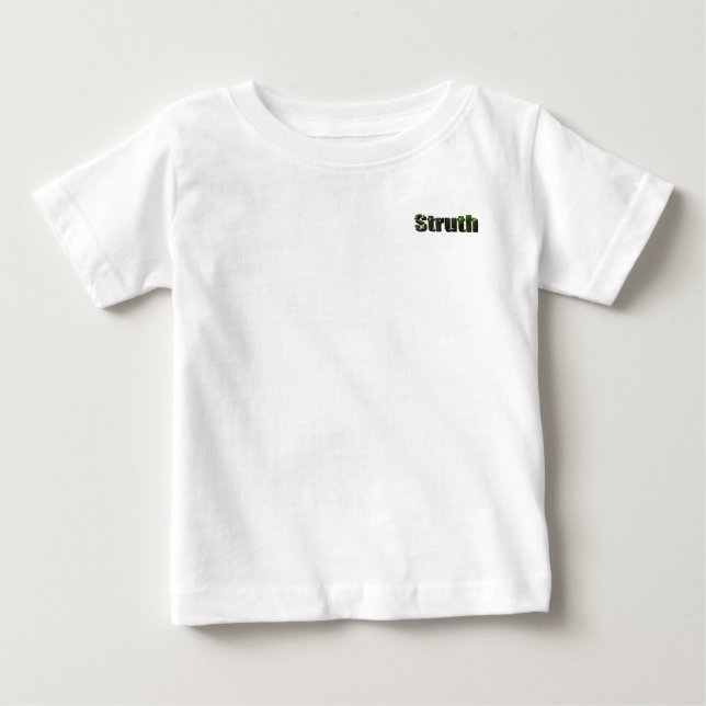 Struth ! Aussie Slang Word, Baby T-Shirt (Front)