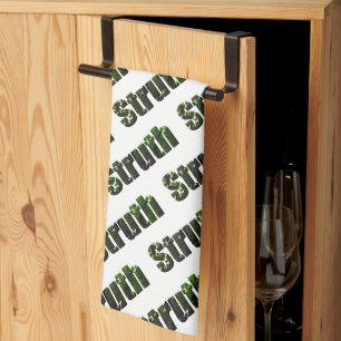 Struth ! Aussie Slang Word, Tea Towel
