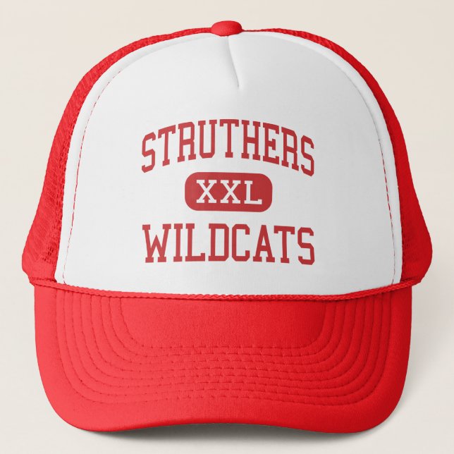 Struthers - Wildcats - High - Struthers Ohio Trucker Hat (Front)