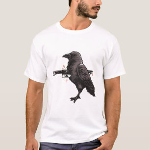 Strutting Raven Dark Humor Tee