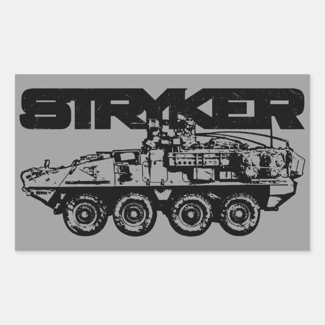 Stryker Rectangle Stickers (Front)
