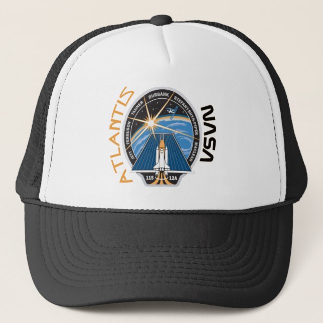 STS 115 Atlantis Trucker Hat (Front)