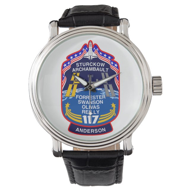 STS-117 Mission Patch  Watch (Front)
