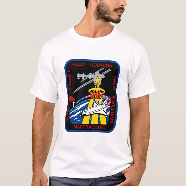 STS-118 Mission Patch T-Shirt (Front)