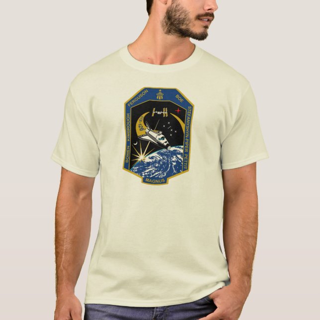 STS 126 Mission Patch T-Shirt (Front)