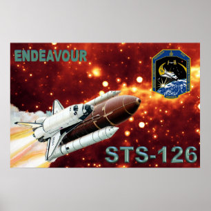 STS 126 Mission Poster