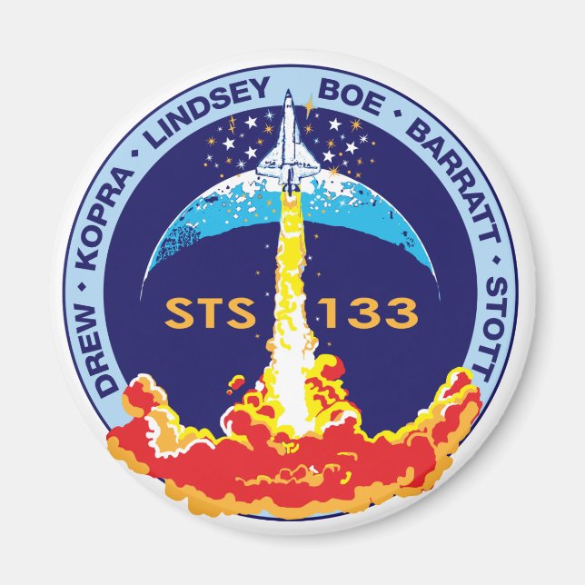 STS-133 Discovery Magnet (Front)