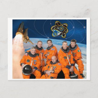 STS-134_Official_Crew_Photo Postcard