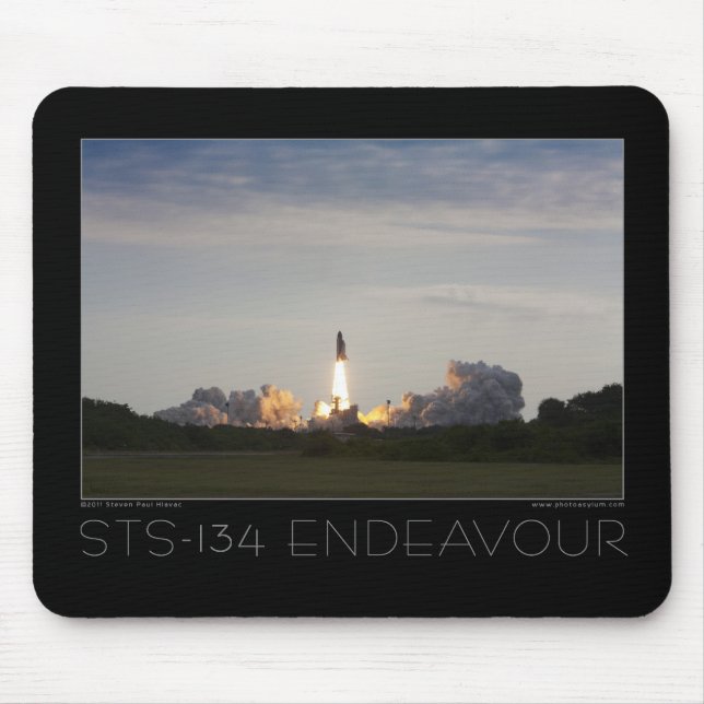 STS-134 Space Shuttle Endeavour Mouse Mat (Front)
