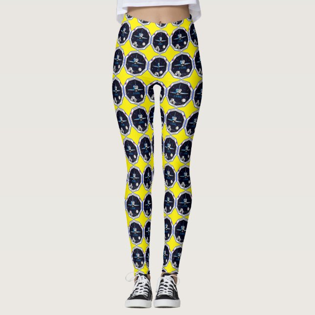 Sts-73 (Mission Patch) Leggings (Front)