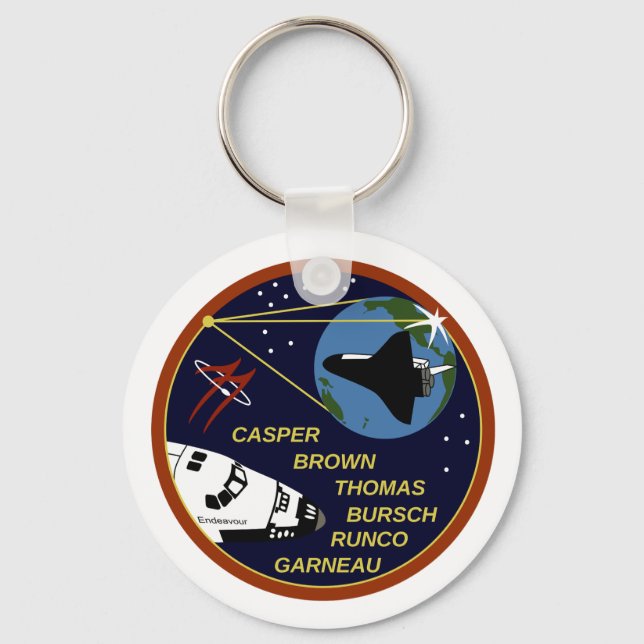 STS-77   KEY RING (Front)