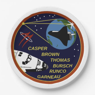 STS-77  PAPER PLATE