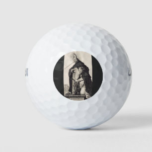 Sts. Albert the Great and Thomas Aquinas Fine Art Golf Balls
