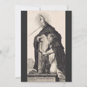 Sts. Albert the Great and Thomas Aquinas Fine Art Holiday Card
