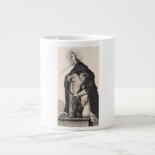 Sts. Albert the Great and Thomas Aquinas Fine Art Large Coffee Mug