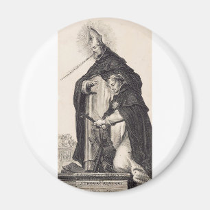Sts. Albert the Great and Thomas Aquinas Fine Art Magnet