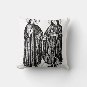 Sts. Cosmas and Damian Patron Saints of Healthcare Cushion