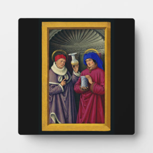 Sts. Cosmas and Damian Patron Saints of Healthcare Plaque