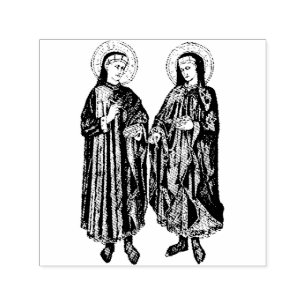 Sts. Cosmas and Damian Patron Saints of Healthcare Self-inking Stamp