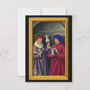 Sts. Cosmas and Damian Patron Saints of Healthcare Thank You Card