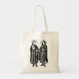 Sts. Cosmas and Damian Patron Saints of Healthcare Tote Bag