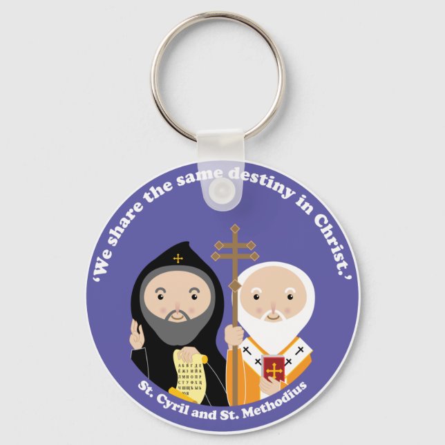 Sts. Cyril and Methodius Key Ring (Front)