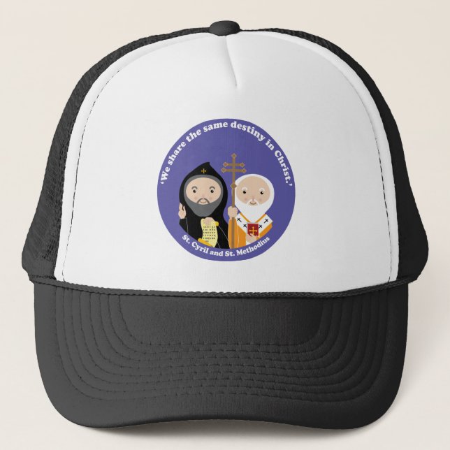 Sts. Cyril and Methodius Trucker Hat (Front)