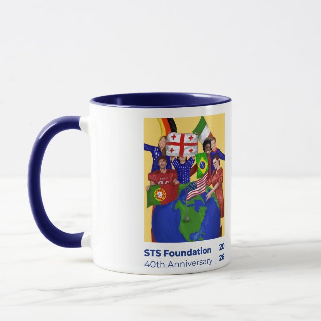 STS Foundation 40th Anniversary Mug (Left)