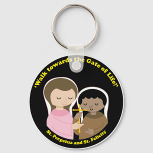 Sts. Perpetua and Felicity Key Ring