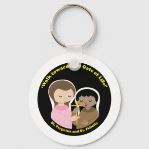 Sts. Perpetua and Felicity Key Ring