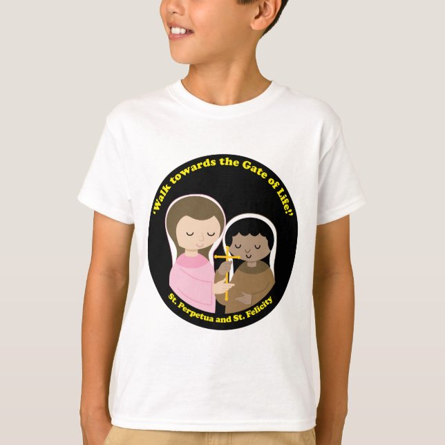 Sts. Perpetua and Felicity T-Shirt (Front)
