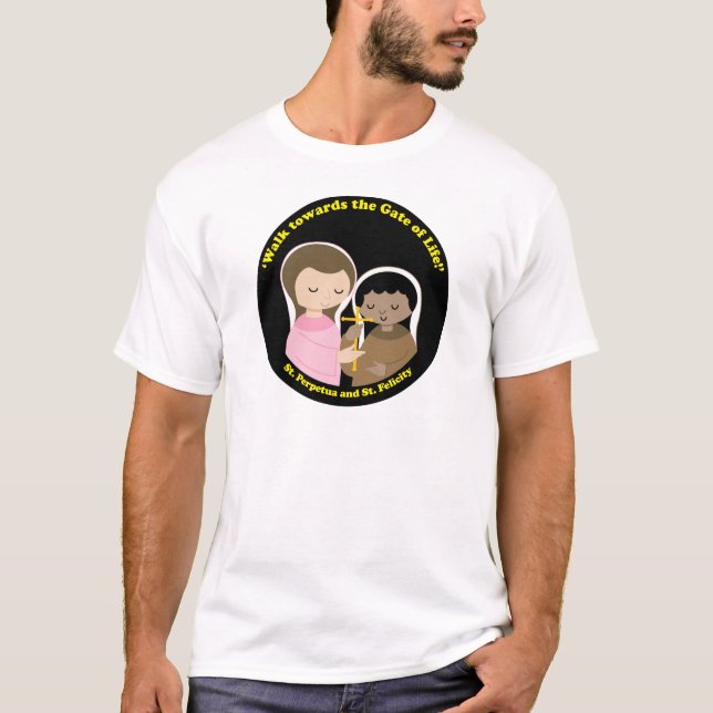 Sts. Perpetua and Felicity T-Shirt (Front)