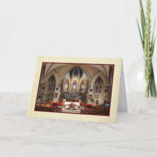 Sts. Peter and Paul Beautiful Sanctuary Christmas Holiday Card