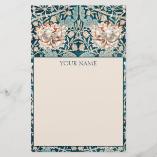 STSTIONERY : WILLIAM MORRIS : HONEYSUCKLE STATIONERY