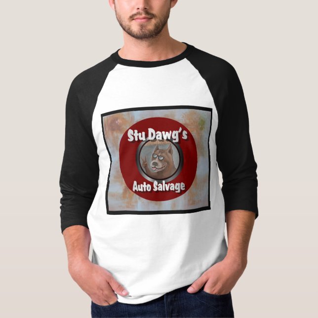 Stu Dawg's Auto Salvage Shirt (Front)