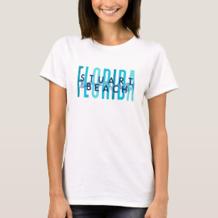 Stuart Beach Florida (Ocean Waves) T-Shirt