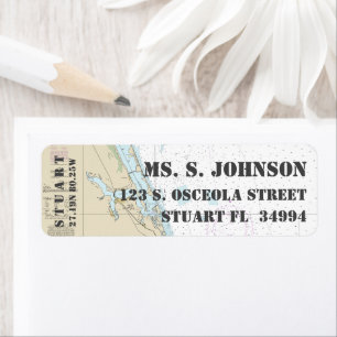 Stuart FL Home Port Nautical Navigation Chart