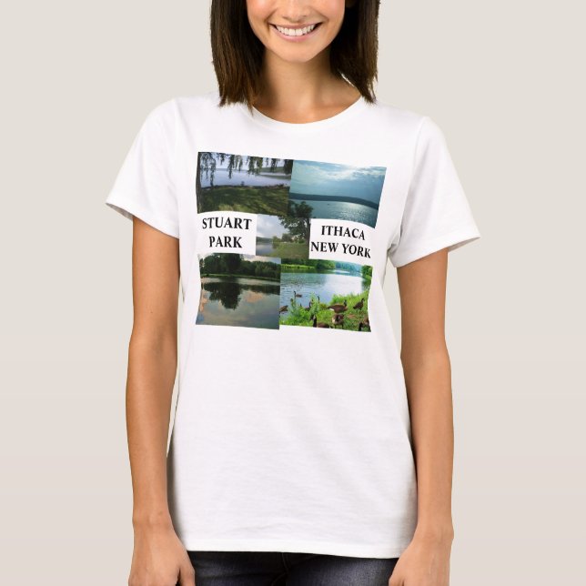 STUART PARK,ITHACA,NEW YORK tee (Front)