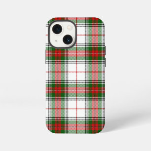 Stuart / Stewart Red Green White Plaid iPhone 13 Mini Case