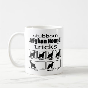 Stubborn Afghan Hound Tricks Coffee Mug