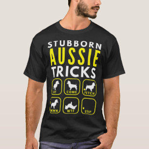 Stubborn Aussie Tricks - Dog Training Premium T-Shirt