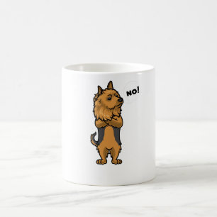 Stubborn Australian Terrier Dog Coffee Mug