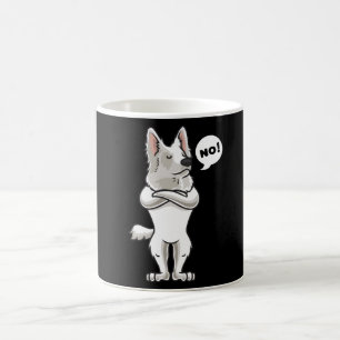Stubborn Berger Blanc Suisse Coffee Mug
